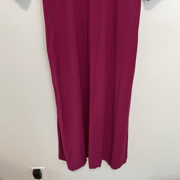 Universal‎ Standard NWT V-Neck Woven Maxi Dress in Raspberry Radience - Picture 3 of 11